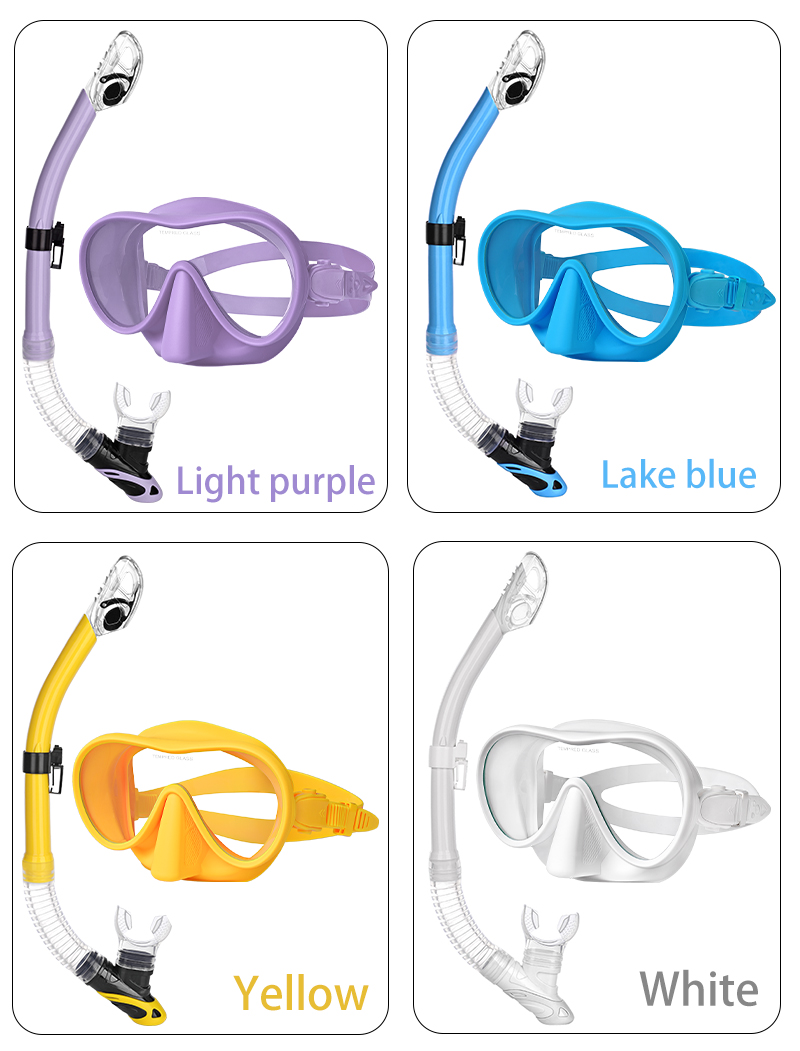 Adult full Seaview Snorkel Mask Set Diving Gear For Glasses Wearers