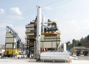 Quality 96 T / H Electric Asphalt Mixing Plant , Road batch mixing plant GLB -1200 wholesale