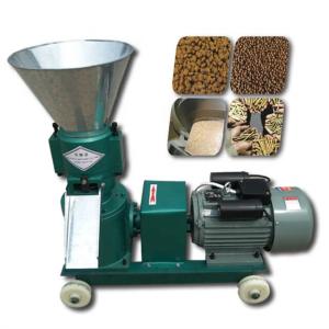 Quality 100kg/ H Dog Poultry Feed Pellet Machine 220V 3KW wholesale