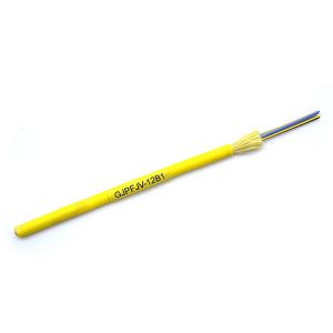 Quality OM3 Alarm Indoor Fiber Optic Cable G652D 2 Core Ftth Drop Cable wholesale