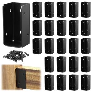 Quality U Shaped Concealed Metal Joist Hangers For 1.6 X 3.5 Inches Wood Beams wholesale