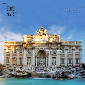 Quality Fontana Di Trevi Famous Large Roman Marble Garden Water Fountain wholesale