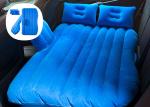 Wear Resistant Car Travel Inflatable Mattress With Blow Up Pump Various Color