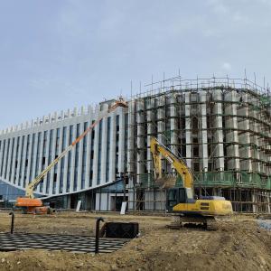 Quality Q235 EPS Aluminium Glass Curtain Wall Frame Profile Light Curtain Wall 50mm wholesale