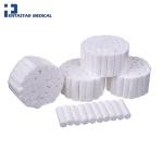 50-Pack Dental Cotton Rolls - 100% High Absorbent Rolled Cotton for Mouth and