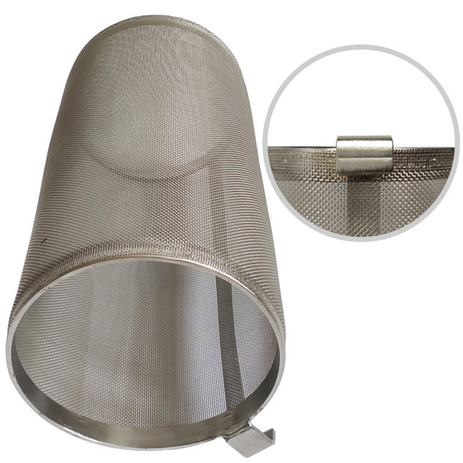 350mmx350mm Beer Brewing Filter , Grain Basket For Brewing 0.1-2.03 Mm Sample