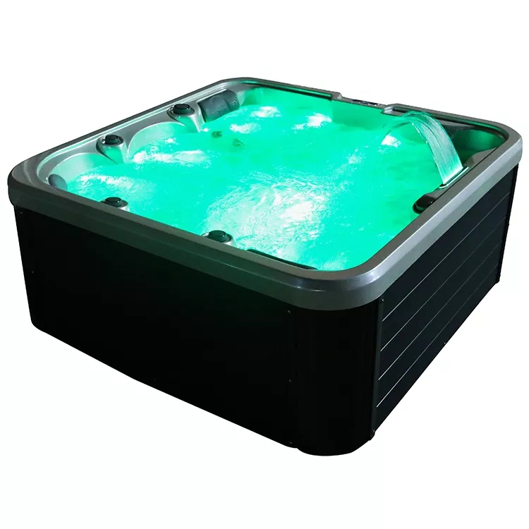 European Family 5 Person Outdoor Waterfall Massage Whirlpool Bathtub Hot Tubs
