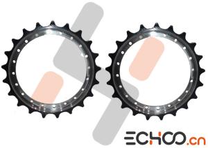 Quality PC220LC Heavy Excavator Drive Sprockets Abrasion Resistance Long Wear Life wholesale