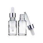 20ml Wholesale Clear Glass Dropper Bottles-Essential Oil Makeup Cosmetic