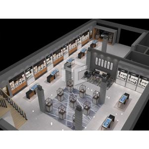 Quality Glass Steel Watch Display Showcase Shops Display Furniture wholesale
