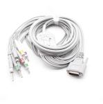 Tens Electrodos ECG Cable With Customization Options TPU Sheath Medical