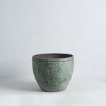 Modern Round Shape Weather Resistant Indoor Outdoor GRC Planter Pots With