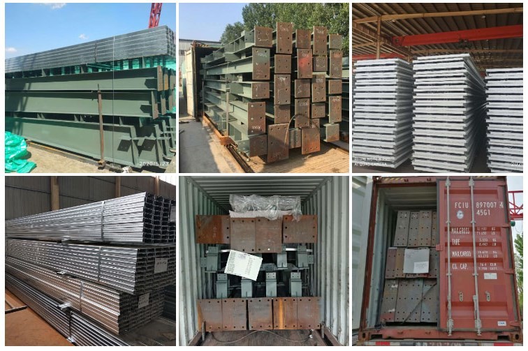 Prefabricated Light Steel Structure Storage Warehouse Buildings Workshop