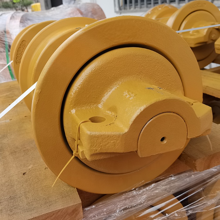 Single Flange D60 D65 Bulldozer Track Roller Part No 9G8029 for Construction Machinery