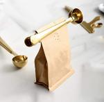 2 In 1 Coffee Measuring Spoon With Clip Stainless Steel Coffee Tea Accessories