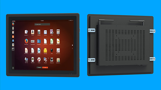 17-Inch Reliable Linux Monitor for Industrial Operations and Security Panels