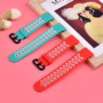 Dual Tone 20mm TPE Smart Watch Band For Xiaomi 5