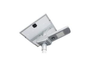 Quality 40W Integrated Solar Powered LED Street Light 140lm/w IP65 Infrared Sensor 12V battery wholesale