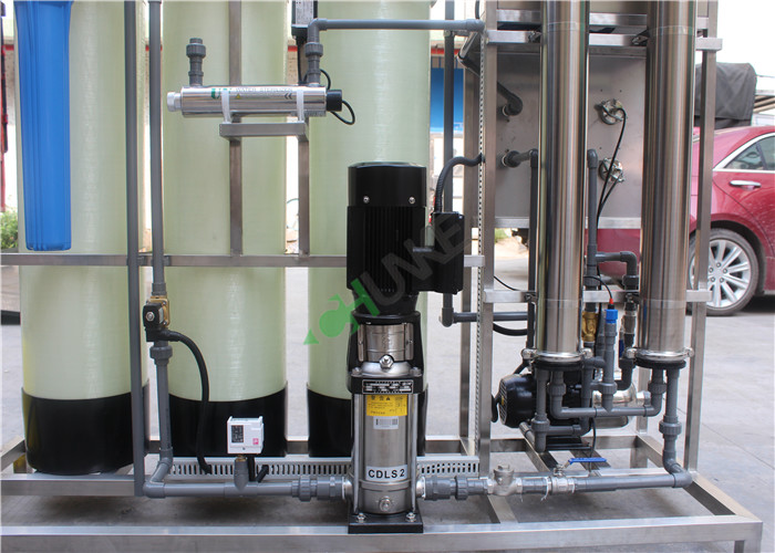Automatic Reverse Osmosis Water Filter System , SS Membrane Housing With Cartridge Filter