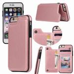 iPhone XS Wallet Case,Premium PU Leather Kickstand Double Magnetic Clasp Back