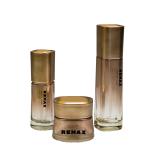 50g 40ml 100ml Gradient Spray Coating Process Square Glass Skincare Set