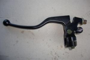 Quality Black Zj125 Honda Motorcycle Adjustable Clutch Lever Cg125 Brake wholesale
