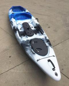 Quality Cruising 12 Foot Lightweight Touring Kayak Sit On Top Fishing Large Cockpit 440 LBS Load wholesale