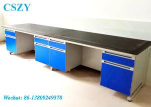 Quality Aluminum Alloy U Shape Chemical Lab Desk Gray White Yellow wholesale