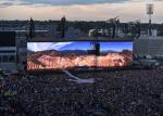 Waterproof 5500Nits P5.95 Outdoor Rental LED Display High Contrast Ratio