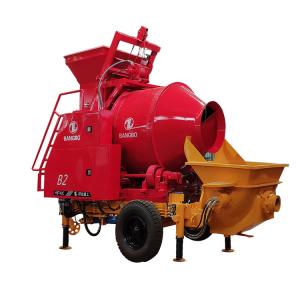 Quality 8Mpa 40m3/H Concrete Mixer Machine With Pump Large Capacity wholesale