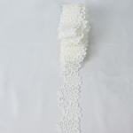 2" Polyester Lace Trim Wedding Applique Lace Ribbon Craft Sewing