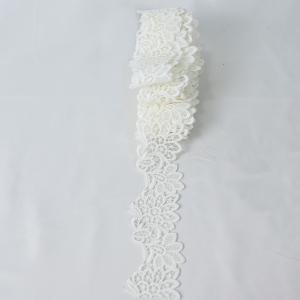 Quality 2&quot; Polyester Lace Trim Wedding Applique Lace Ribbon Craft Sewing wholesale