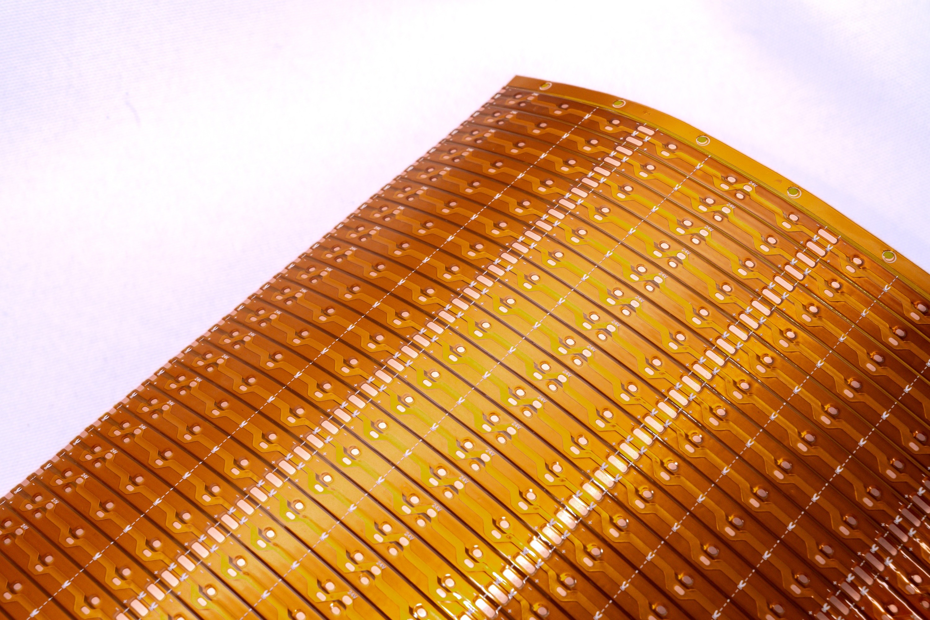 LED 2835 Weldless light FPCB with 2835-60leds/M -24v-16 Resister or wireless reel material for LED Strip FPCB circuit board flexible