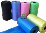 Kitchen / Bedroom Pe Garbage Bag , Lightweight Rolled Biodegradable Trash Bags