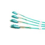 12 core om3 40G mpo-lc fiber optic cable