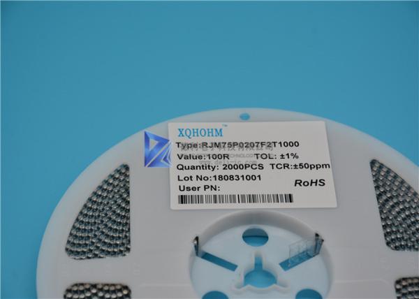 Cheap WRM0207C-100RFI SMD Chip Resistor100 OHM 1% 0.4W 0207 Type High Reliability for sale