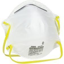 Quality White Color N95 Face Masks , Disposable N95 Mask Suitable For Haze Weather wholesale