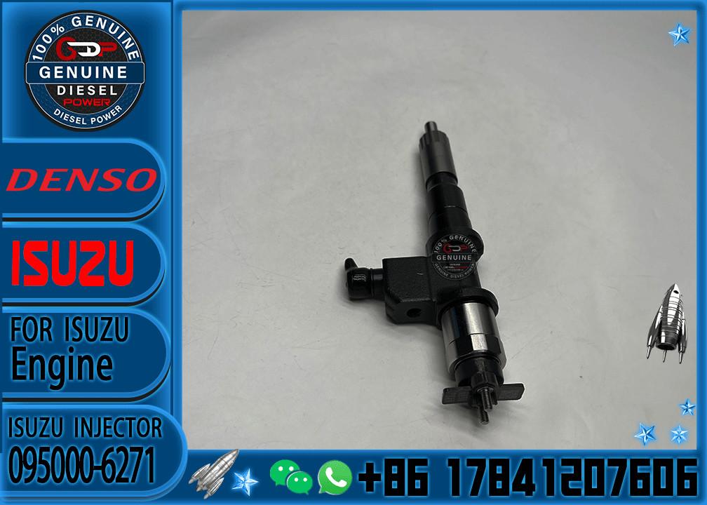 Plastic Diesel Common Rail 095000-6271 095000-6272 For Isuzu- Giga 6uz1 Fuel Injector 8-97610254-1 8-97610254-2