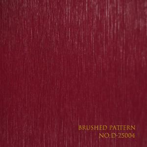 Quality Brushed Pattern Waterproof PVC Paper With High Temperature Resistant wholesale