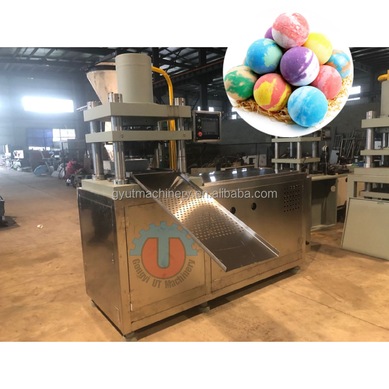 Small Orders Full Automatic Bath Ball Forming Machine for Making Square Round Bath Bomb