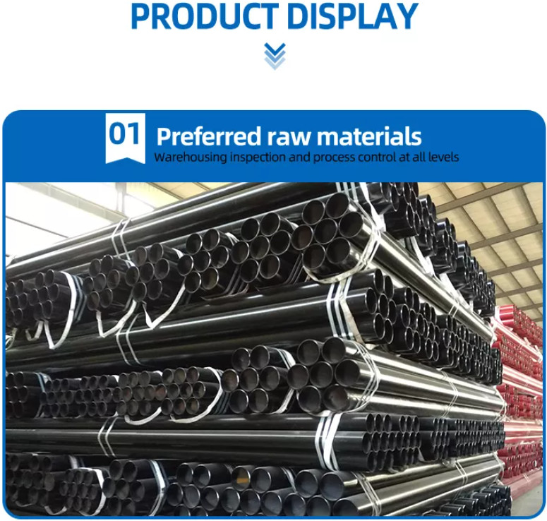 Q345 16Mn Q295 Stainless Round Tube SCH10 XXS Hot Rolled Carbon Steel Pipe