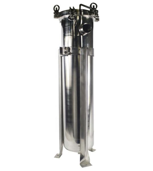 High Pressure Bag Filter Housing for Hotels 62KG Weight 304 Stainless Steel