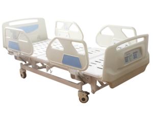 Quality 1050MM 75 Deg Full Size Electric Hospital Bed For Home Use Hospital ICU wholesale