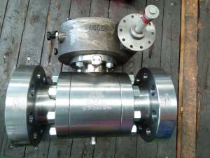 Quality 600lb ASME B16.5 Flanged Double Block And Bleed Valve wholesale