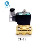 Brass Electric Natural Gas Solenoid Valve 1/2 inch 220V
