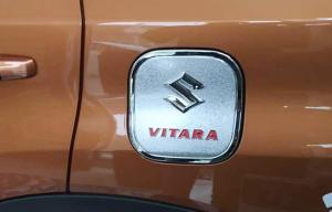 Quality Chromed Auto Body Trim Parts For SUZUKI VITARA 2015 Fuel Tank Cap Cover wholesale