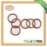 Blue Half Transparent Silicone O Ring Heat Resistance Customized Size