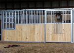 Durable Commercial Grade Metal Barn Buildings For Horse 4.0 x 2.2m