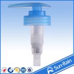 Colorful plastic 28/400 lotion pump soap dispenser used for cleansing water