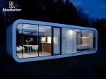 Steel Frame Prefab Mobile House / Integrated Smart Apple Cabin House